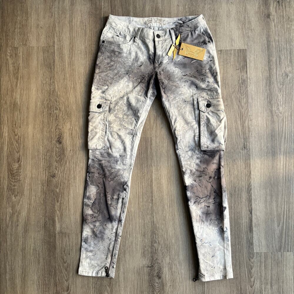 Robin's Zipper Military Skinny Jeans Women's 28​​